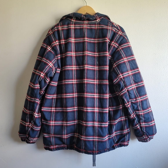 Tna, Oversized Coaches Jacket, Blue/Red/White, Size Small,‎ NWT - Picture 6 of 16